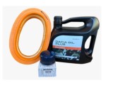 Pachet revizie schimb ulei Dacia Logan 1.4/1.6 MPI, filtre Dacia, ulei Dacia OIL 10W40