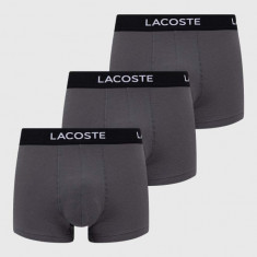 Lacoste boxeri 3-pack barbati, culoarea albastru marin