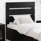 vidaXL Tăblie cap cu headboard Stejar Negru 100 cm Lemn compozit 887562