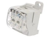 Bloc de distribuție 16mm2-70mm2 cu 1 pistă