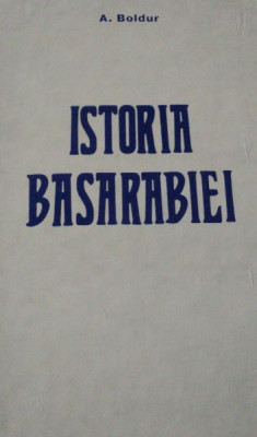 ISTORIA BASARABIEI-A.BOLDUR,1992 foto