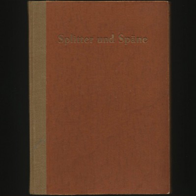 SPLITTER UND SPANE foto