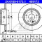 Disc frana MERCEDES A-CLASS (W176) (2012 - 2016) ATE 24.0109-0173.1