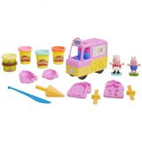 Set de joaca - Play-Doh - Peppa&#039;s Ice Cream Playset | Hasbro