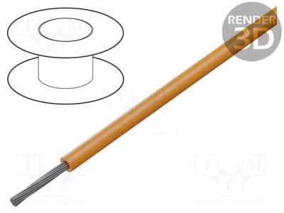 Cablu &amp;Ouml;LFLEX&amp;reg; WIRE MS 2.1 6mm&amp;sup2; PVC portocalie 100m LAPP foto