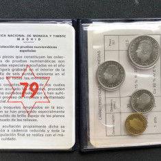 Spania set 1979 50 25 5 1 pesetas UNC