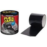 Flex Tape Banda Super Adeziva Reparatoare, 1.52x0.1m, Negru, Rezistenta Apa, PVC, Metal, Sticla, Barca, Cort