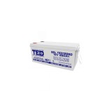 Acumulator AGM VRLA 12V 260A GEL Deep Cycle 520mm x 268mm x h 220mm M8 TED Battery Expert Holland TED003539 (1)