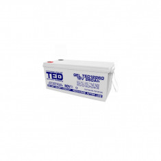 Acumulator AGM VRLA 12V 260A GEL Deep Cycle 520mm x 268mm x h 220mm M8 TED Battery Expert Holland TED003539 (1)