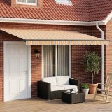 vidaXL Cort electric retractabil 4 &times; 3 m Poliester cu Acoperire PU 3420149