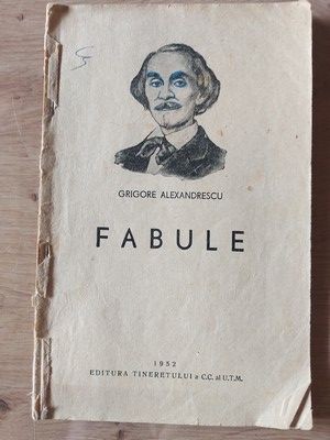 Fabule- Grigore Alexandrescu 1952 foto
