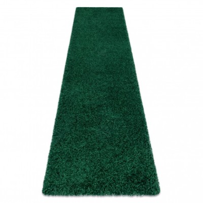 Covor, Traversa SOFFI shaggy 5cm verde - pentru bucătărie, hol și coridor, 80x200 cm foto