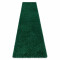 Covor, Traversa SOFFI shaggy 5cm verde - pentru bucătărie, hol și coridor, 80x250 cm