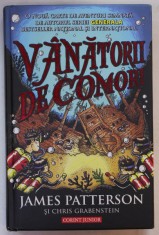VANATORII DE COMORI de JAMES PATTERSON si CHRIS GRABENSTEIN , ilustratii de JULIANA NEUFELD , 2014 foto