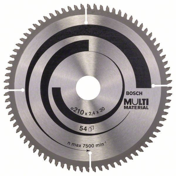 Bosch Panza ferastrau circular Multi Material, 210x30x2.5mm, 80T ProAdvanced PowerfulTools