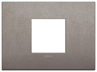 Rama Ornament 2M metal pentru doza de 3M Vimar Arke titan mat 19652.04 foto