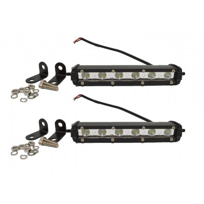 Set 2 Proiectoare auto 6LED SMD 36W, 12V, 6000K foto