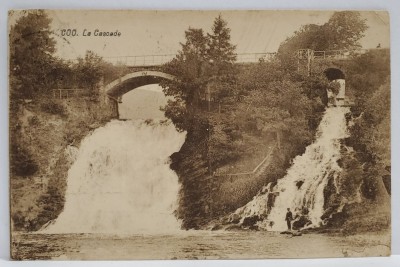 COO , BELGIA , CASCADELE , CARTE POSTALA , INCEPUTUL SECOLULUI XX foto