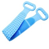 Burete Exfoliant din Silicon pentru Duș &ndash; Curățare Profundă Piele Albastru