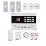 Kit Sistem de alarma wireless PNI PG2710 linie terestra si 6 senzori suplimentari