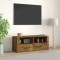 Gossi comoda tv, stejar fumuriu, 100x35x40 cm, lemn prelucrat