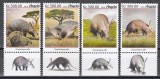 Angola 2019 - Fauna din Angola, Serie cu Tapsuri, MNH