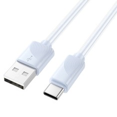 Hoco Cablu USB-A la Lightning X114, 2.4A, 1m, Albastru