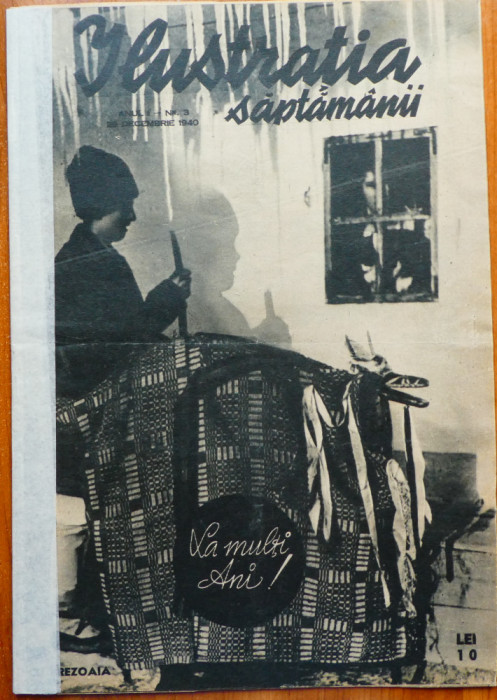 Revista Ilustratia saptamanii, 29 Decembrie 1940, corul legionar