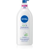 NIVEA Aloe &amp; Hydration loțiune de corp hidratantă cu aloe vera 625 ml