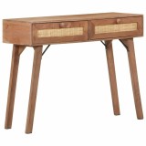 Cumpara ieftin Masa consola, 100x35x76 cm, lemn masiv de mango