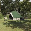 Cort tipi verde pentru 8 persoane, rezistent la apă.