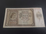 Bancnota 1000 kuna 1941 Croația