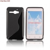 Husa Alcatel One Touch Star 6010 S-Line Silicon Negru