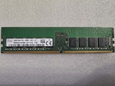 Memorie RAM desktop Hynix 16GB PC4-19200 DDR4 2400MHz ECC Unbuffered CL17 288-Pin foto