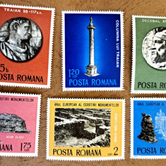 TIMBRE ROMANIA MNH LP885/1975 -Anul European al Ocrotirii Monumentelor -simpla