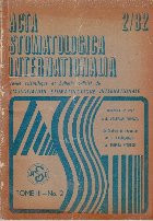 Acta Stomatologica Internationalia, Nr. 2/1982 foto