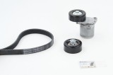 Set curea transmisie cu caneluri Hyundai Elantra III, Grandeur, Highway, Santa F&eacute; I, Santa F&eacute; II, Sonata V; Kia Carens II, Carens III, Cerato I,