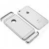 Husa iPhone 7 MyStyle Elegance Luxury 3in1 Silver, Protectie Completa, Anti-soc, Anti-zgarieturi, PC