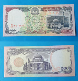 Afganistan 5000 Afghanis - bancnota veche in stare foarte buna
