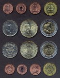 FILIPINE █ SET COMPLET DE MONEDE █ 1, 5, 10, 25 Sentimo, 1, 5, 10 Piso █ 2002-2010 █ UNC