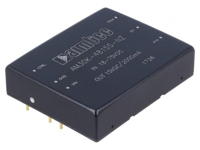 Convertor DC/DC 30W 36-75V la 15V 2A foto