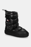 Tommy Jeans cizme de iarna TJW WINTER FEMININE BOOT culoarea negru, EN0EN02642