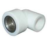 Cot PPR cu filet interior 20mm 1/2 inch pentru instalatii sanitare si incalzire