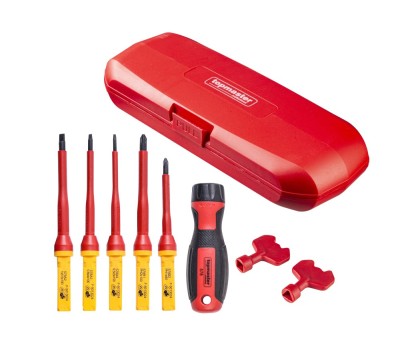 Set 8 surubelnite izolate VDE 1000V cu maner unic, Topmaster 220139 foto