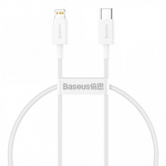 Cablu Baseus Superior 0.25m, alb foto