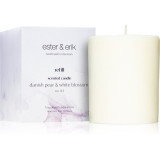 Ester &amp; erik scented candle danish pear &amp; white blossom (no. 04) lum&acirc;nare parfumată Refil 350 g