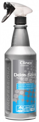 Clinex Delos Shine, 1 Litru, Cu Pulverizator, Solutie Pentru Curatare Si Stralucire Mobila foto