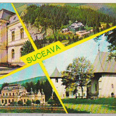 bnk cp Judetul Suceava - Vedere - uzata - marca fixa