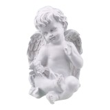 Ingeras decorativ , rasina, 13x20 cm