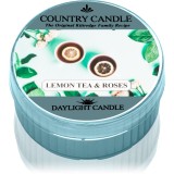 Country Candle Lemon Tea &amp; Roses lum&acirc;nare 42 g